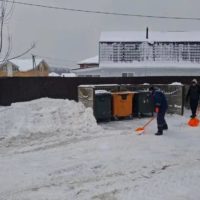 За день в Калуге вывезли мусор с 46 контейнерных площадок