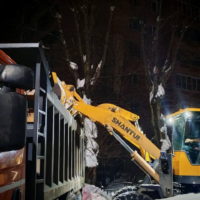 Снег вывезут с трех улиц Калуги