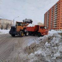 За сутки с калужских улиц вывезено 10 565 кубометров снега