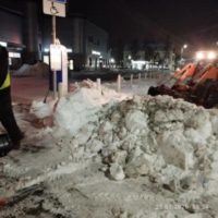 Калугу приводят в порядок после снегопадов 