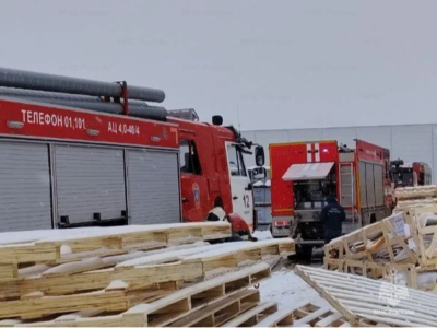  Пожар на заводе АГР в Калуге потушен