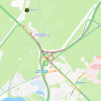 ДТП замедлили четыре автобусных маршрута