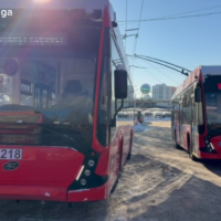 В Калуге выйдут на линию еще три новых троллейбуса