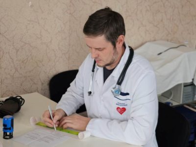 Семьсот пациентов приняли калужские врачи в Первомайске