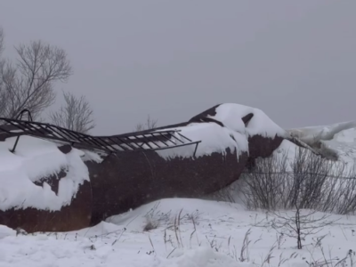 В Калужской области рухнула еще одна башня