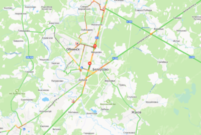 Трасса М3 «Украина» перекрыта Трасса М3 «Украина» перекрыта