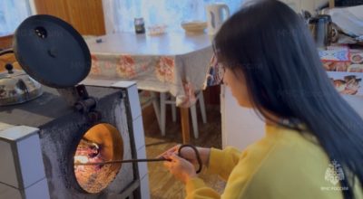 Калужские пожарные рассказали, как безопасно топить печь