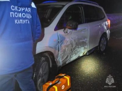 В аварии на калужской трассе пострадали двое детей В аварии на калужской трассе пострадали двое детей