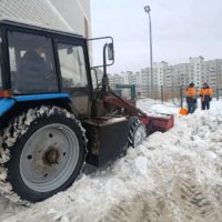 Ночью уберут снег на шести улицах Калуги