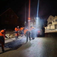 За неделю ямочный ремонт сделан на пяти улицах Калуги