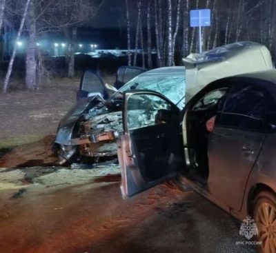 Двое детей и трое взрослых получили травмы в ДТП под Калугой