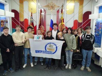 Воспитанники центра «Расправь крылья!» побывали  в музее УМВД России по Калужской области