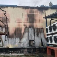 В Калуге 22 пожарных тушили склад В Калуге 22 пожарных тушили склад