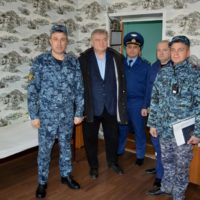 Олег Калугин посетил исправительную колонию №4