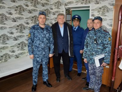 Олег Калугин посетил исправительную колонию №4 Олег Калугин посетил исправительную колонию №4