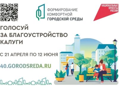 Семь территорий на выбор: в Калуге началось онлайн-голосование