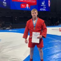 Иван Филимонов взял бронзу на чемпионате России по самбо