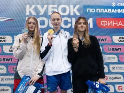 Калужские пловцы завоевали град наград на Кубке России