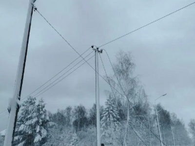 Циклон оставил без света три округа в Калужской области