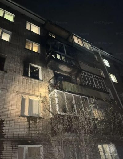 Три человека погибли во время ночного пожара