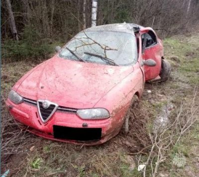 Водитель Alfa Romeo получил травмы в ДТП на трассе А108