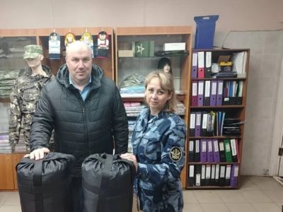 Калужские осуждённые ИК-7 сшили одежду для бойцов СВО