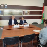 Геннадий Скляр и  Олег Калугин провели совместный прием граждан