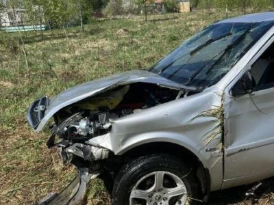 Один человек пострадал при опрокидывании легковушки под Калугой