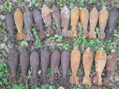 В Калужской области обезврежено 96 боеприпасов времен войны