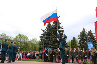 В Калуге состоялся фестиваль воинского дефиле