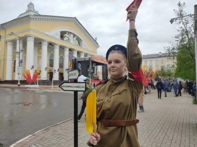 На Театральной площади прошли главные торжества в честь Дня Победы