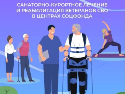 Более 130 калужских ветеранов СВО получили бесплатные путевки на санаторно-курортное лечение в центрах реабилитации Соцфонда