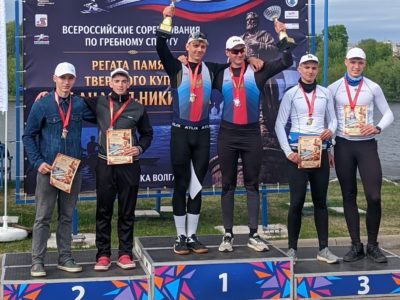 Калужские гребцы загребли полный комплект медалей на всероссийских соревнованиях