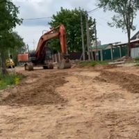 В пригороде Калуги началось строительство дороги