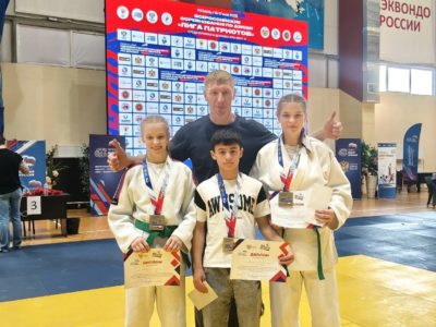 Юные калужские дзюдоисты завоевали медали на «Лиге Патриотов»