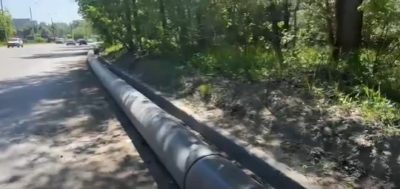На Путейской проложено 1050 метров нового трубопровода На Путейской проложено 1050 метров нового трубопровода