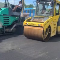 Дорожную одежду обновили на 20 участках улиц Калуги