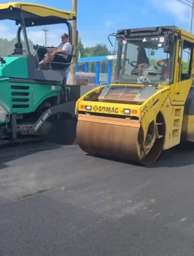 Дорожную одежду обновили на 20 участках улиц Калуги