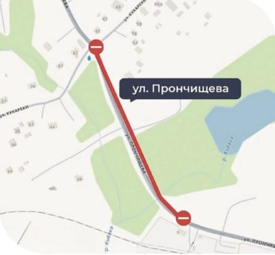 Мост через Киёвку из-за осложнений перекрыт до 15 июня