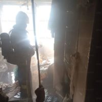 В калужском общежитии произошел пожар