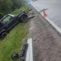 Водитель Suzuki погиб в ДТП на дороге Медынь — Верея