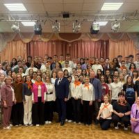 Дмитрий Денисов посетил калужскую летнюю школу одаренных детей