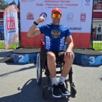 Калужский триатлонист взял серебро на чемпионате России