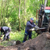 В районе 2-го Городского проезда монтаж водопровода готов на 73%