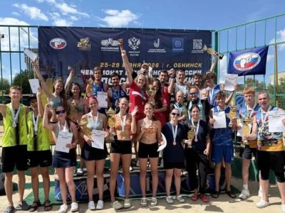 Калужские волейболистки — серебряные призеры чемпионата и первенства России