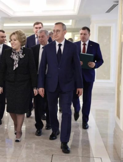 Председатель Совета Федерации Валентина Матвиенко поздравила калужан с Днем образования области