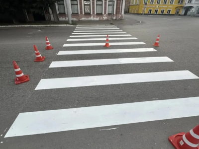 В Калуге за неделю разметили несколько улиц В Калуге за неделю разметили несколько улиц