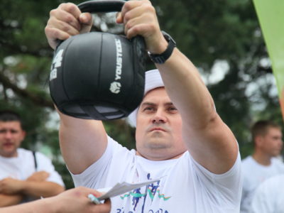 Сквер Волкова стал землей спорта