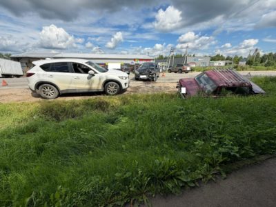 Пятилетняя девочка получила травмы в ДТП