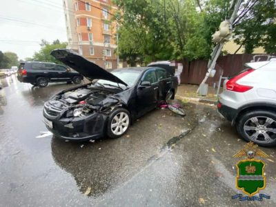 В центре Калуги в тройном ДТП пострадал 15-летний велосипедист